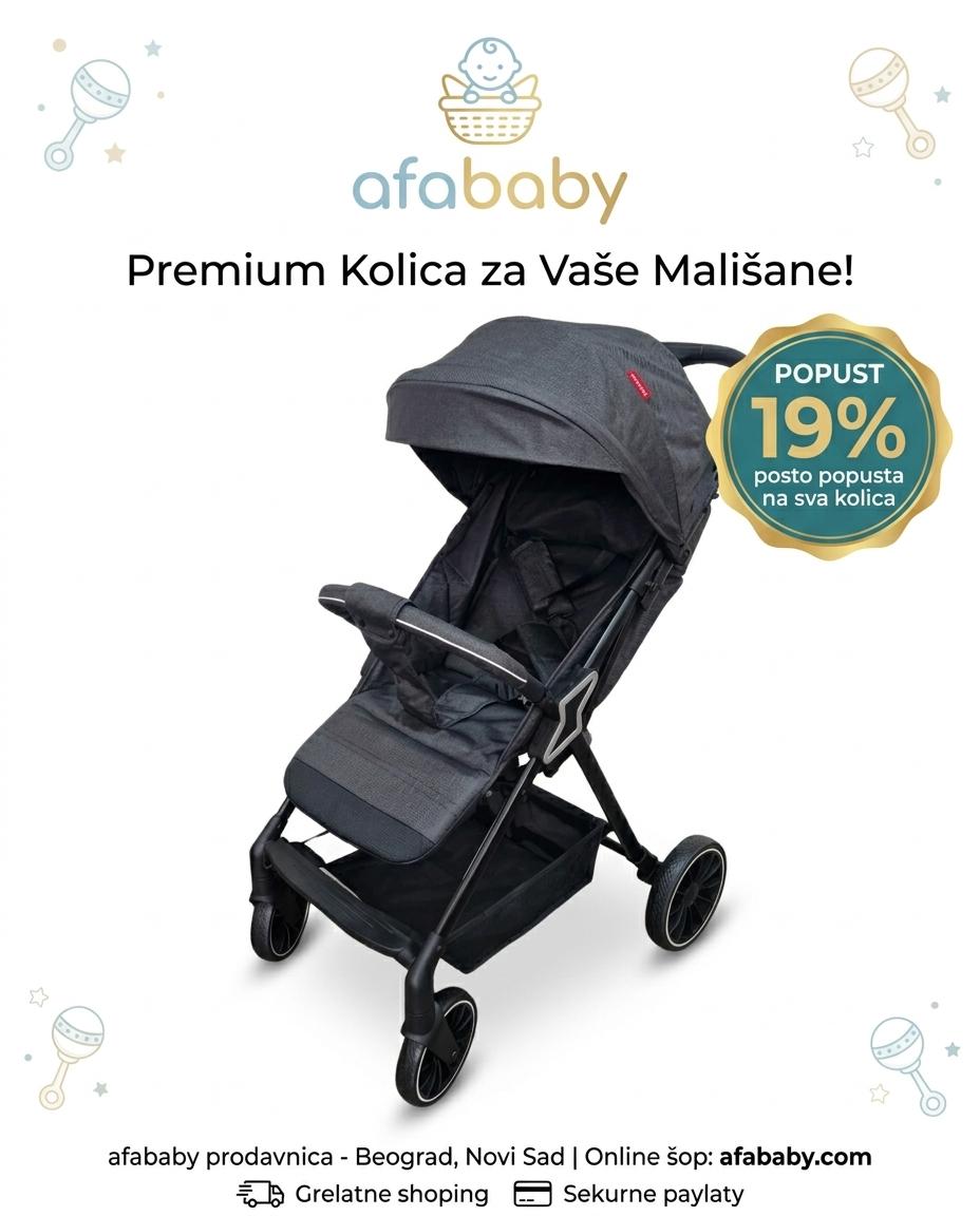 NouNou Z2 kišobran kolica sa navlakom 0m+